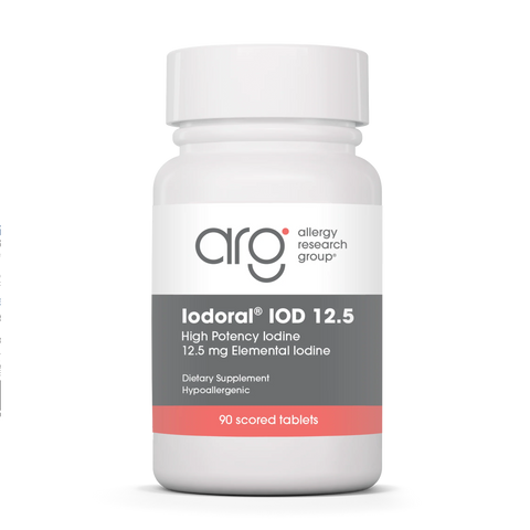 Allergy Research Group- Iodoral 12.5 mg High Potency Iodine 90 tablets