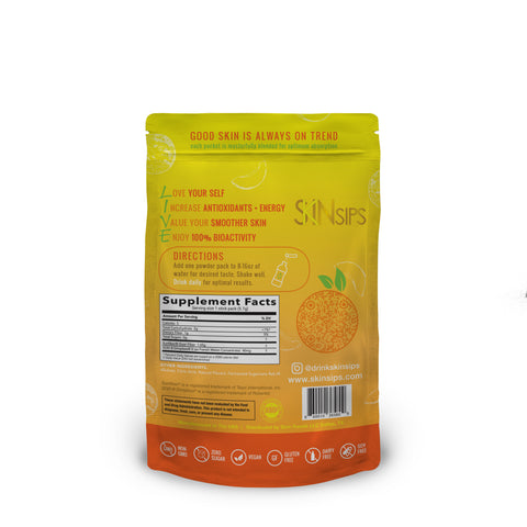 SkinSips® Lemon Flavored 10 Pack