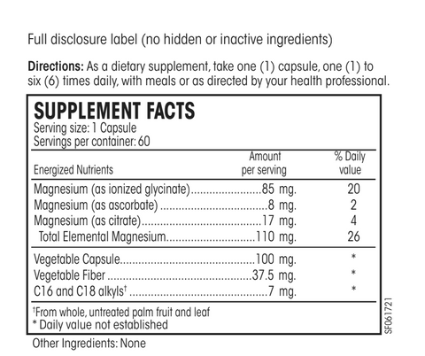 PERQUE Magnesium Plus Guard - 60