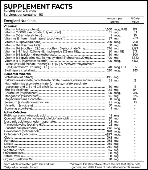 Dr. Stillman's Vitality + (180)
