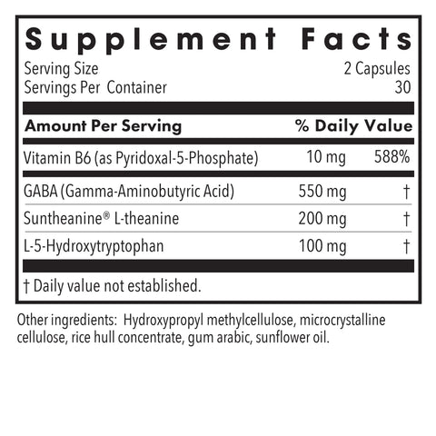 Allergy Research Group- Zen Sleep 60 capsules (WHILE SUPPLIES LAST)