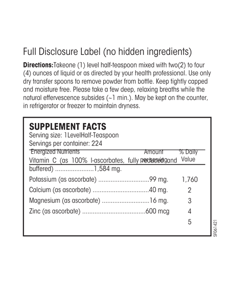 Dr. Stillman's Vitamin C - 16 oz